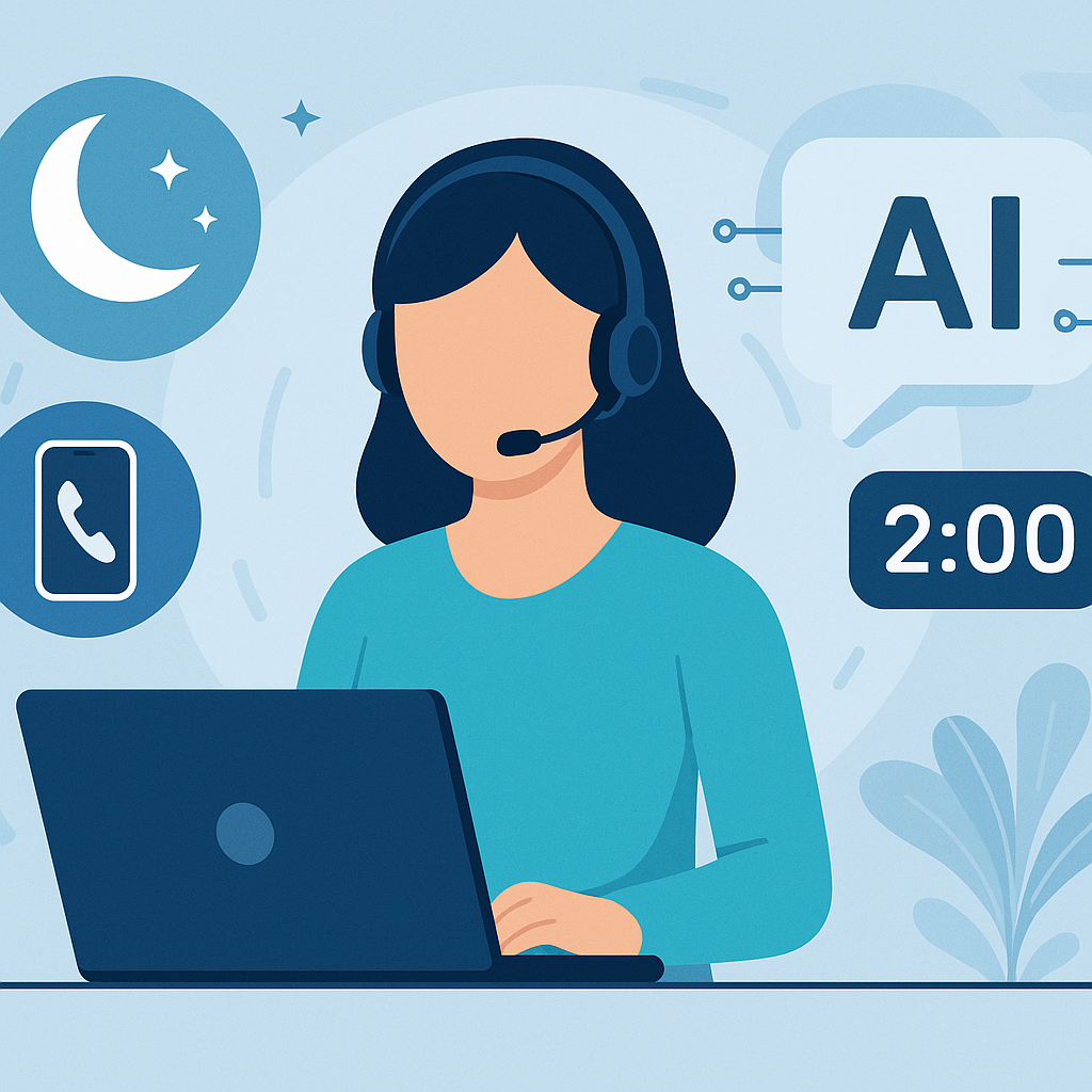 Your Best Salesperson Answers Every Call at 2 AM: What an AI Receptionist Actually Does